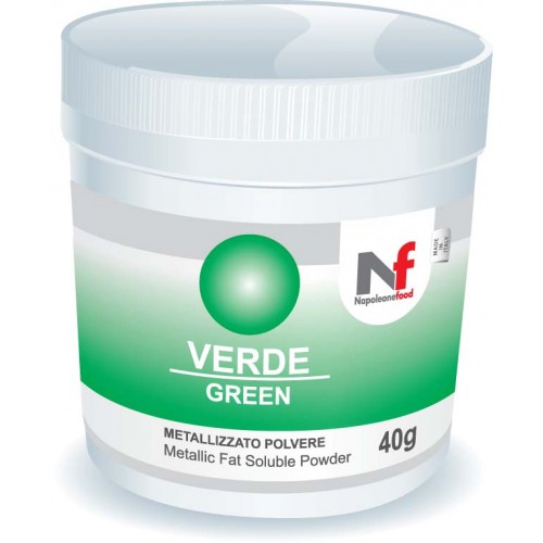 Green edible perlescent colour 40g