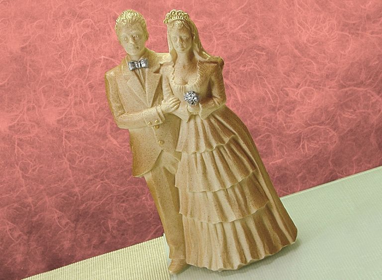 Bride and groom chocolate mould – Large size