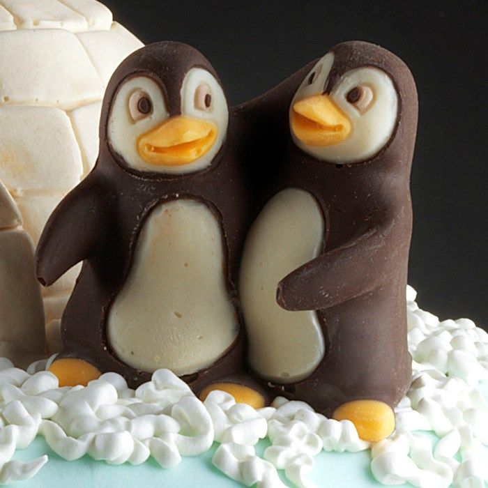 Penguins in pairs mould