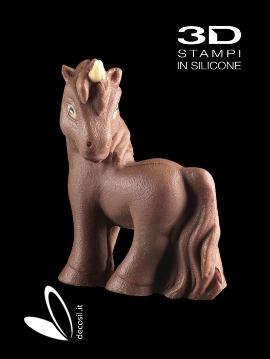 Small Unicorn chocolate mould