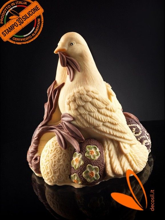 Doves Chocolate Easter Bell LINEAGUSCIO Mould