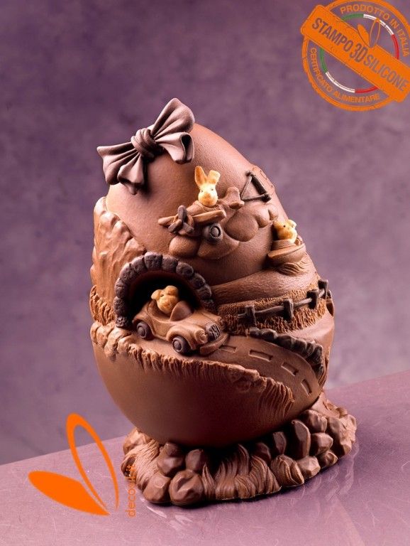 Toys Chocolate Easter Egg LINEAGUSCIO Mould