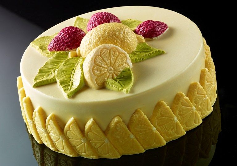 Strawberry Lemon Ice Cream Cake mould