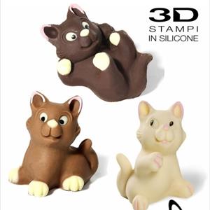 Funny Kittens - Cat chocolate moulds