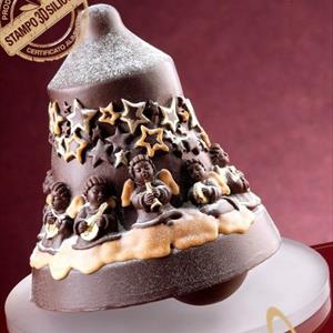 Angels Chocolate Christmas Bell LINEAGUSCIO Mould