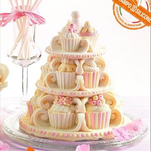 Cupcakes Chocolate Easter Bell LINEAGUSCIO Mould