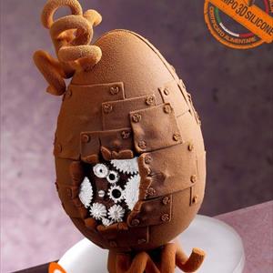 Mechanical Chocolate Easter Egg LINEAGUSCIO Mould
