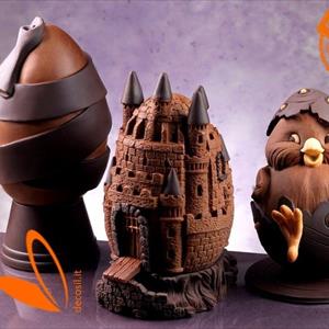 Ribbon Chocolate Easter Egg LINEAGUSCIO Mould
