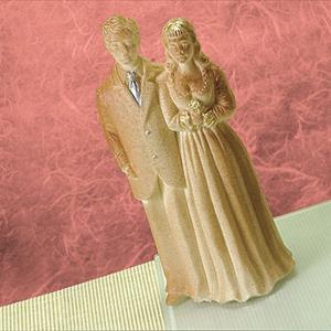 Bride and groom chocolate mould – Medium size