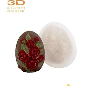 Small Roses Little Egg Chocolate Mould