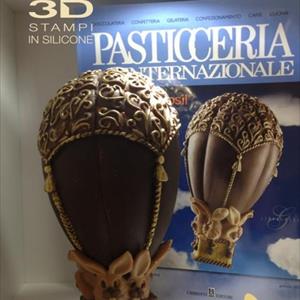 Hot-air balloon Chocolate Easter Egg LINEAGUSCIO Mould