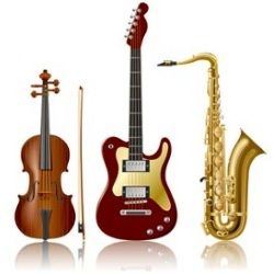 Musical instruments silicone cake moulds