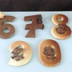 toppers numbers moulds - number moulds for chocolate, chocolate moulds for numbers