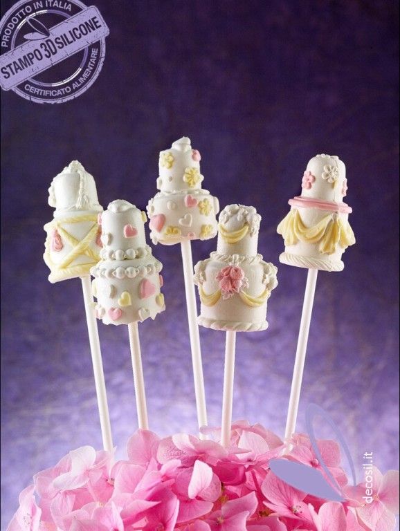Wedding Cake Lollipop mould
