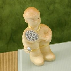 Tennis player mould