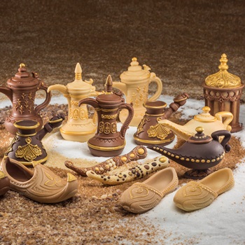 Chocolate moulds Travels and Souvenirs from all over the World