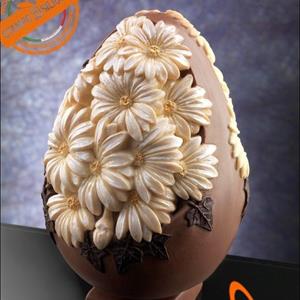 Daisies Chocolate Easter Egg LINEAGUSCIO Mould