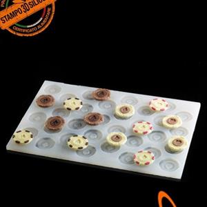 Poker Cards shaped silicone mould