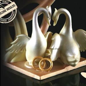 Swan chocolate mould