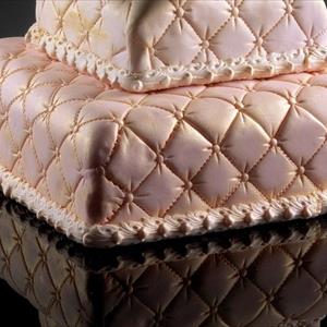 Quilted Duvet Cake Decor mould - Large size