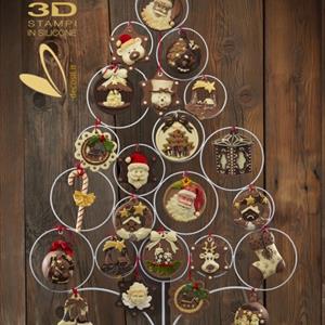 Christmas Hanging Ornament Bell Mould