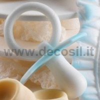How to make a Sugar Pacifier for Christening cakes Step by Step