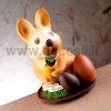 How to make a 3D chocolate rabbit step by step